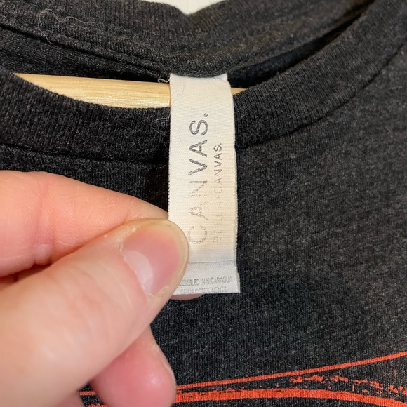 Bella Canvas dark heather gray Antone’s - Austin’s Home of the Blues tee sz XL - Picture 4 of 9